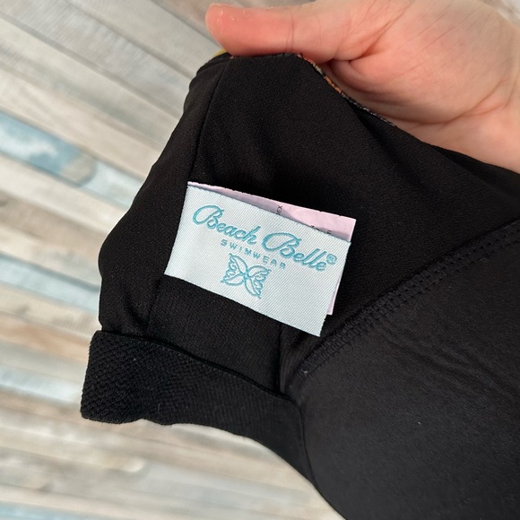 Beach Belle 18W Floral Skirted One Piece Swimsuit Swimdress Swimsuits for All - Picture 8 of 9